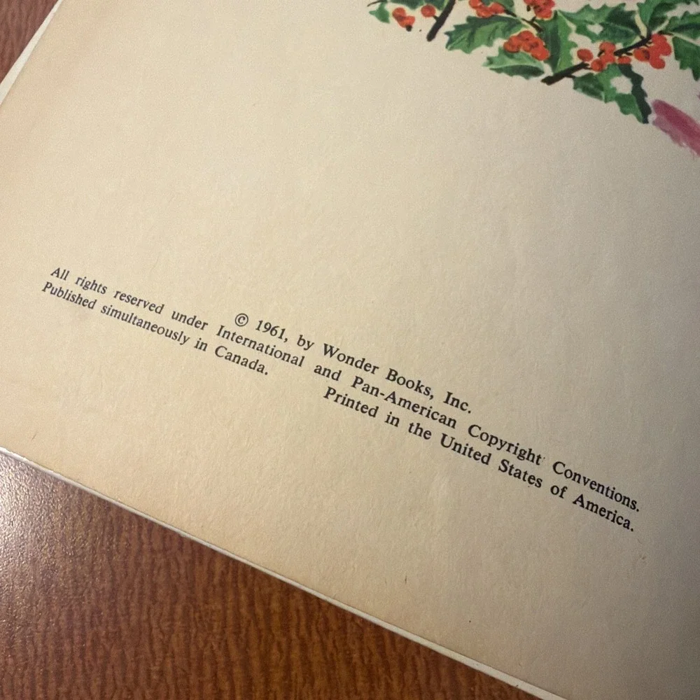 Vtg 1960's‎ Wonder Books Merry Christmas Mr. Snoman & December Is For Christmas